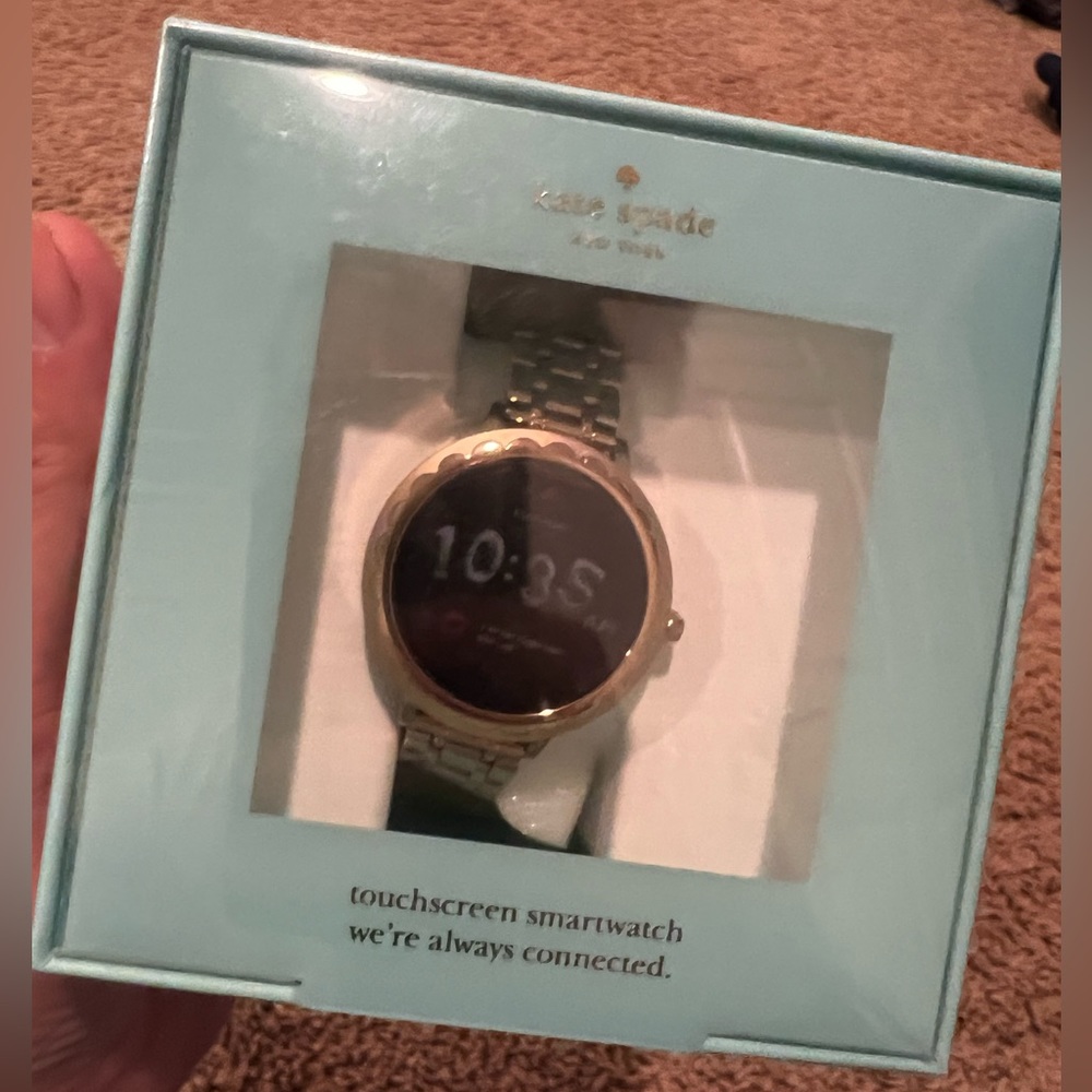 Kate spade touchscreen smartwatch brand new